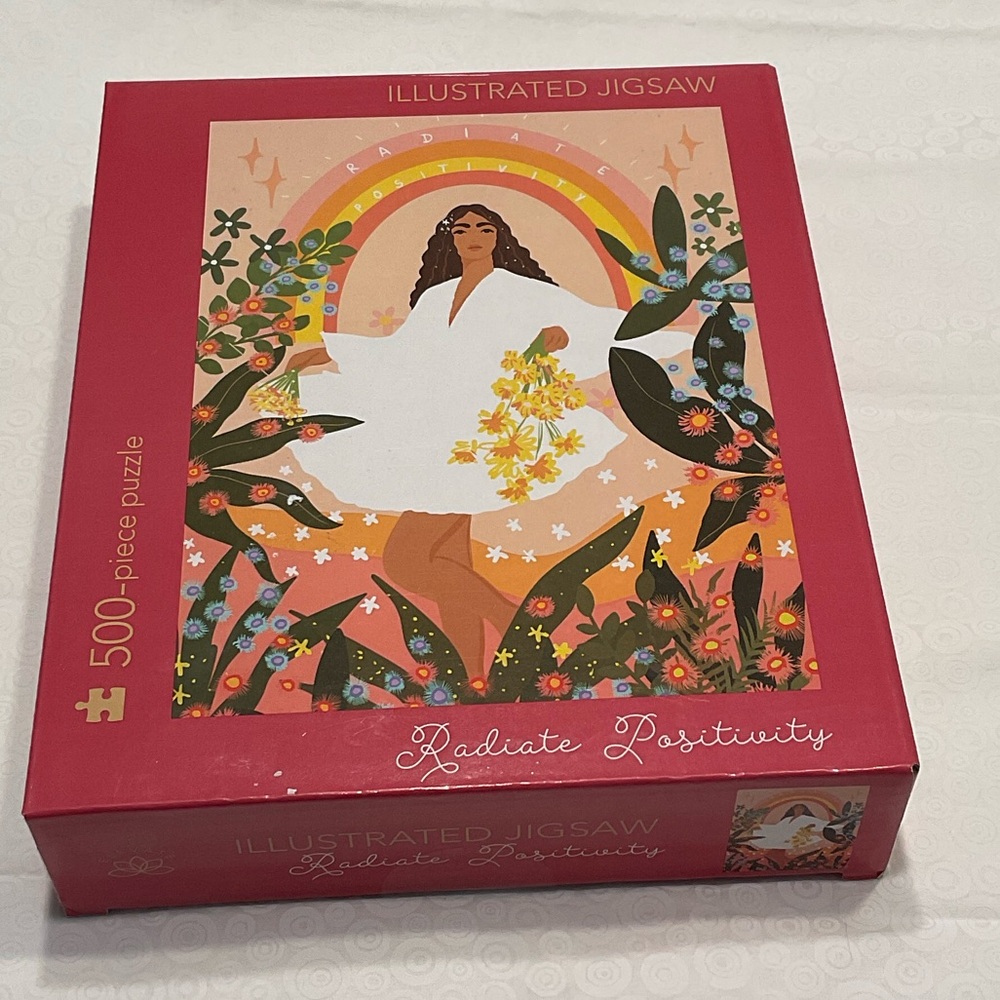 Radiate Positivity Illustrated Jigsaw Puzzle